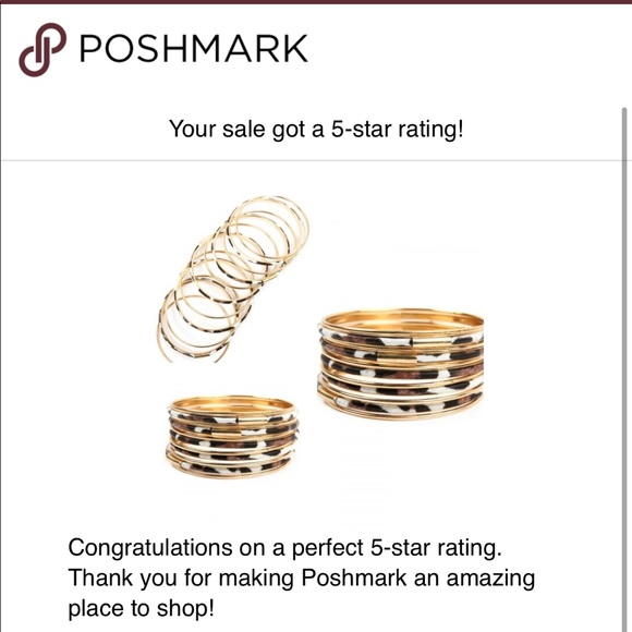 LEOPARD BANGLE BRACELET SET - Picture 6 of 7